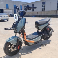 Vélo électrique amovible 60V 20Ah au plomb-acide en promotion |   Moteur sans balais 1000W, vitesse maximale 50 km/h, autonomie 60 km pour les trajets urbains