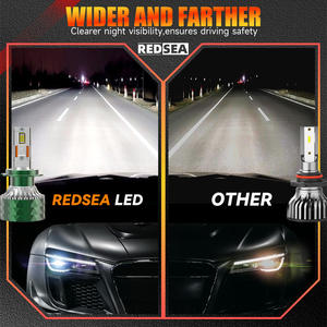 Lampu Kepala <span class=keywords><strong>LED</strong></span> Redsea M10 Pro Daya Tinggi 14000LM 140W IP68 bohlam lampu depan otomatis untuk H1/H4/H7/H11/H13/9005/9006/9012/880/881 - Product Image 3