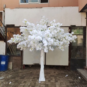 10ft 3 מטר קשתות ענק מלאכותיות עץ פריחת שרי פריחת פרחים ורוד מזויף עץ דובדבן מזויף עבור תפאורה חתונה - Product Image 3