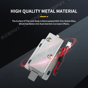 छोटे विद्युत चुम्बकीय दरवाजे लॉक जीभ अप घटक, दरवाजा कैबिनेट दराज के लिए उपयोग किया जाता है विद्युत चुम्बकीय द्वार लॉक डीसी 12 वी - Product Image 3