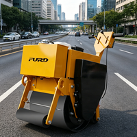 Mini-compacteur routier à tambour unique, autoporté