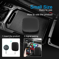 Adaptador Inalámbrico para iPhone Apple, Convierte CarPlay con Cable a Inalámbrico, Plug and Play, Smart AI Box, Android Auto, USB