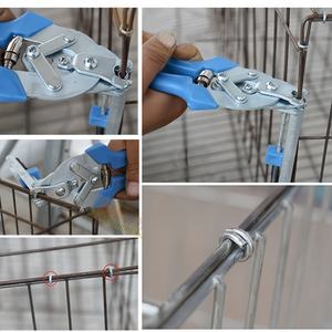 Клещи для клетки для разведения, зажим, ручная установка кольца для свиней, <span class=keywords><strong>M</strong></span>, инструмент для ногтей, куриные Клещи для клетки - Product Image 6