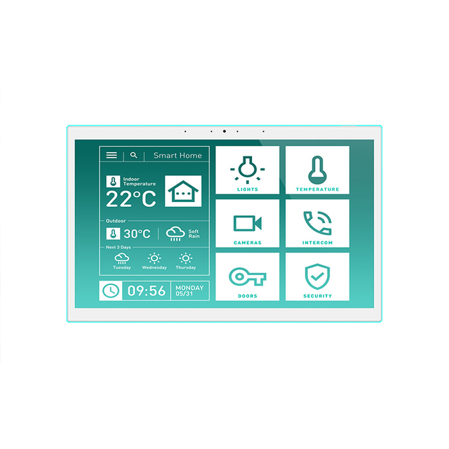 Smart Home Control Panel Zigbee Matter Wall Mount 9.7 10.1 15.6 Inch Poe Relay Touch Screen Android System Tablet
