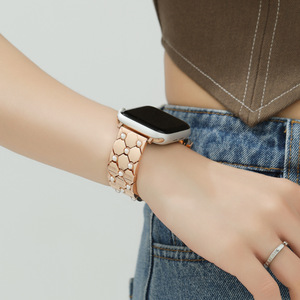 Bracelets de montre élégants et populaires en acier inoxydable, confortables et solides, compatibles avec <span class=keywords><strong>Apple</strong></span> <span class=keywords><strong>Watch</strong></span> Series 7 41 mm 45 mm - Product Image 6