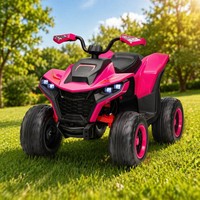 Quad électrique 12V pour enfants, modèle XMX652, avec télécommande, double moteur, 4 roues, musique, tout-terrain