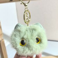 Nouveauté Porte-clés chat kawaii en peluche douce, plusieurs couleurs, cadeau promotionnel