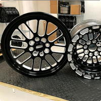 Nouvelle jante de course forgée monobloc Beadlock pour Drag Skinnies 15x3.5/17x4.5, déport 7.25/2.25, 20mm, en alliage d'aluminium