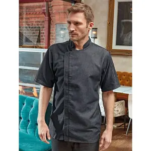 Chef's <b>Jacket</b> Zip-Close <b>custom</b> merchandising - Product Image 5