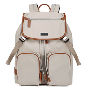 Mochila Moderna y a la Moda para Estudiantes, Unisex, de 15 Pulgadas, Gran Capacidad, para Negocios, de Mezclilla, Impermeable, de Nailon - Product Image 1