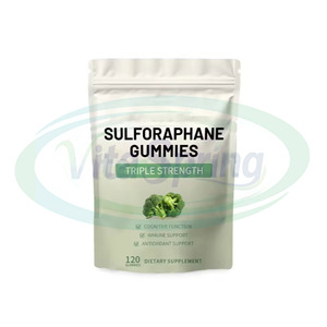 Gomitas de Sulforafano de Brócoli Ausreson OEM, Suplementos Herbales con Extracto de Brócoli para una Buena Salud - Product Image 1