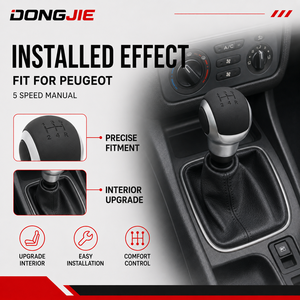 Poignée de levier de vitesse en ABS noir de qualité supérieure pour Peugeot 208 Citroën <span class=keywords><strong>DS3</strong></span> DS4 - Product Image 3