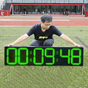 Cheetie CP30 Double Sided LED kỹ thuật số 6 chữ số hiển thị 12 inch Marathon RFID đua thời gian hệ thống - Product Image 6