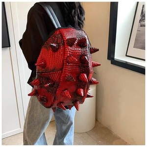 Mochila de Ciclismo Moderna con Diseño Tridimensional de Erizo, Estilo Original y a la Moda, Bolsa con Diseño de Pepino de Mar - Product Image 1