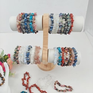 Bracelet en cristal naturel de quartz rose, œil de tigre, matériaux mixtes, <span class=keywords><strong>gravier</strong></span> de cristal, fluorite pour la décoration intérieure - Product Image 2