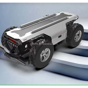 Plataforma Base Robótica Móvil UGV Todoterreno, Chasis con Ruedas, Capacidad de Carga de 300 kg, Robot Industrial - Product Image 3