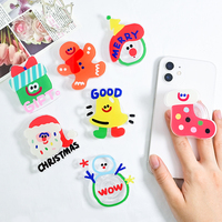 Promotionele op maat gemaakte acryl pins met fruit-/mode-/dierenthema, thermisch bedrukt, mobiele telefoon accessoires