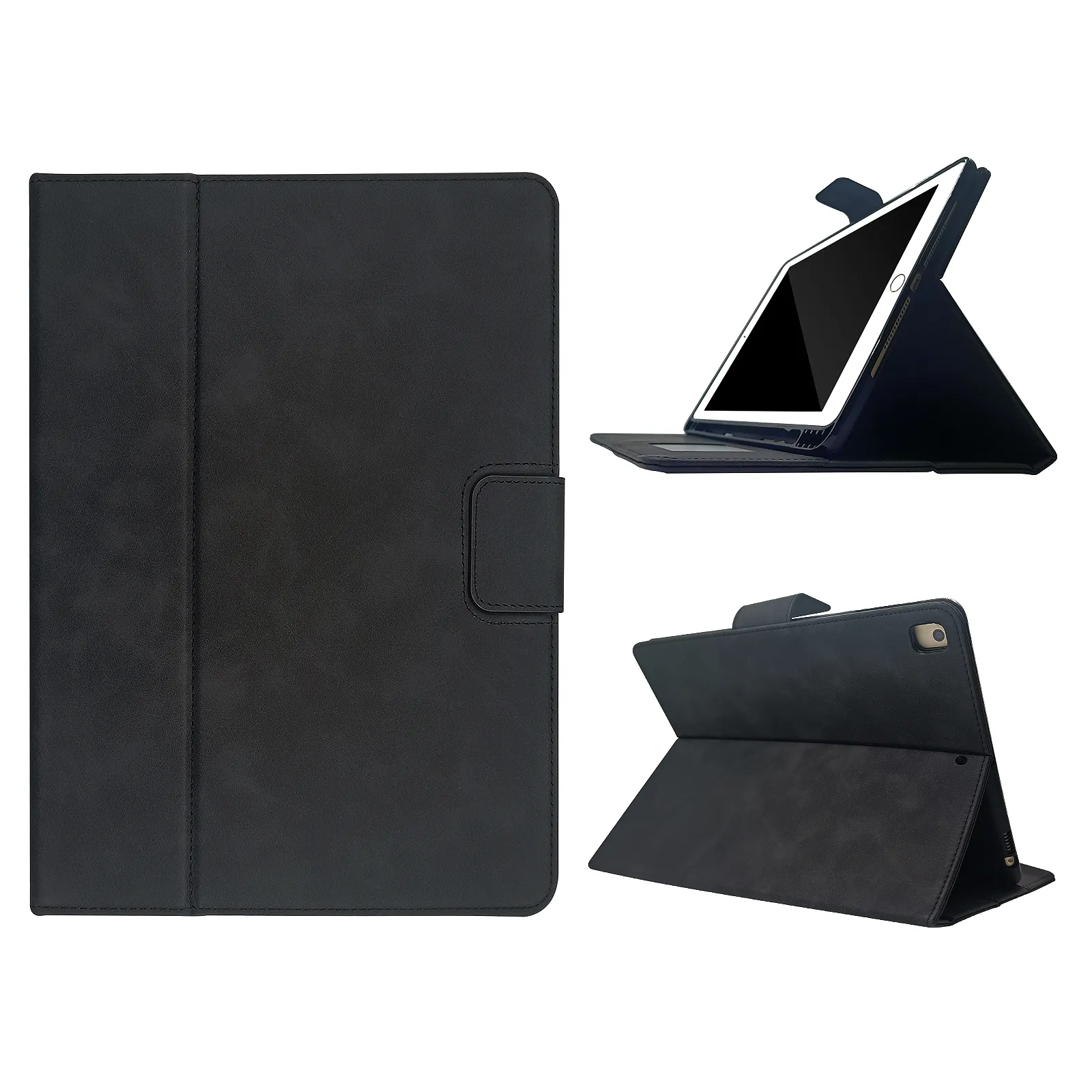 Untuk iPad Mini 6 Casing 2021 Sampul Dompet Kulit PU Mewah untuk Coque iPad 9.7 2017 2018 Casing Funda untuk iPad Mini 5 Mini 4 3 2 1