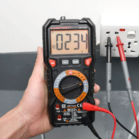 Habotest HT118C 6000 Counts High Performance 4-Digit LCD Dual Display 10A/750V True RMS Autorange Digital Multimeter for