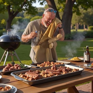 Delantal de Broma para Chefs, Divertido Juguete con Forma de Pene, Regalo Novedoso para Hombres, Delantal de Cocina para Barbacoa, para Fiestas y Despedidas de Soltero - Product Image 6