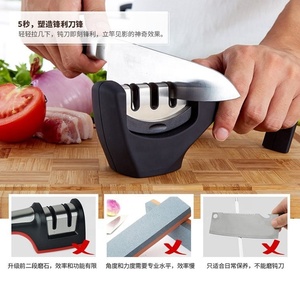 Affilacoltelli <span class=keywords><strong>Professionale</strong></span> 4-in-1 a 3 Fasi per Riparare, Ripristinare e Lucidare le Lame - Accessori da Cucina all'Ingrosso - Product Image 4