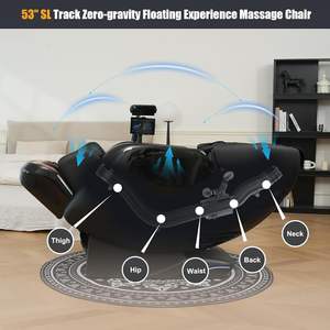 US-Lager 4D <span class=keywords><strong>Dotast</strong></span> Yoga Stretch Premium Automatischer SL-Schienen-Ganzkörper-Massagesessel mit Schultermassage und Schwerelosigkeitsfunktion - Product Image 4