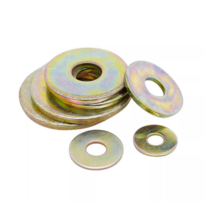Arandelas Planas de Zinc Amarillo <span class=keywords><strong>Wang</strong></span> <span class=keywords><strong>Sheng</strong></span> DIN125 GB97 de Acero al Carbono Liso M4/M6/M8/M10 Compatibles con Otros Estilos - Product Image 6