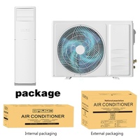 Aire Acondicionado de Gabinete Tipo Split OEM de 70 kg, 220-240V/50Hz, 2HP/3HP/5HP, 18000/24000 Btu, Motor DC, Refrigerante R-32, de Pie, 1 Unidad