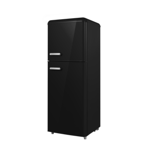 Refrigerador BCD-142C de Doble Puerta, Estilo Retro <span class=keywords><strong>Vintage</strong></span>, con Congelador Superior, Pequeño, Colorido, con Funciones Inteligentes de Refrigeración y Congelación - Product Image 2