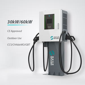 Estaciones de Carga de Pared para Vehículos 2025, 30KW 40KW 60kW CCS CHAdeMO, con POS GSCS060HY, Comercial - Product Image 1