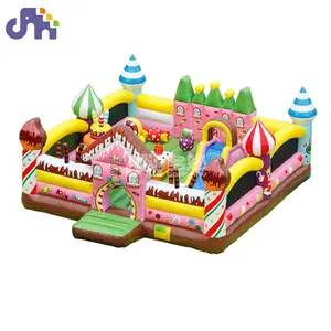 Domerry amusement equipment inflatable bouncer big inflatable castle jumping castle for kids