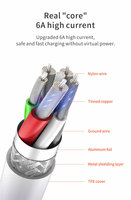 Cable DE DATOS USB original tipo A a C, material de cobre puro para impresora Samsung, escáner de código de barras para ordenador IOS