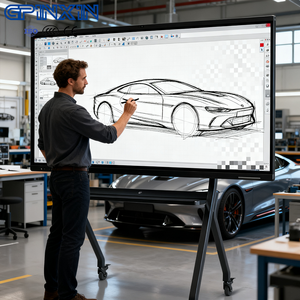 Écran <span class=keywords><strong>interactif</strong></span> intelligent de 55, 65 et 75 pouces, système Android, écran plat <span class=keywords><strong>interactif</strong></span>, <span class=keywords><strong>tableau</strong></span> blanc, éducation, tableaux blancs intelligents tout-en-un - Product Image 1