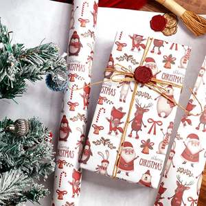 2025 Factory Wholesale <b>Christmas</b> Gift <b>Wrapping</b> <b>Paper</b> 70 *95 cm <b>Wrapping</b> <b>Paper</b> Packaging - Product Image 4