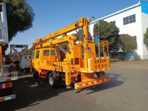 Truk Derek Boom Artikulasi Diesel Baru 20m 21m 22m 23m 25m, <span class=keywords><strong>Platform</strong></span> Kerja Udara Terpasang di Truk, Truk Bucket <span class=keywords><strong>Lift</strong></span> - Product Image 4