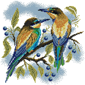 <span class=keywords><strong>Tela</strong></span> NKF <span class=keywords><strong>Aida</strong></span> de 14 hilos para punto de cruz, estilo animales ecológicos, kit de bordado hecho a mano con hilos y agujas - Product Image 1