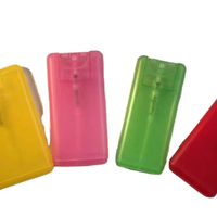 WEITAO WT-15 Flacon pulvérisateur portable 20 ml pour parfum et désinfectant pour les mains, en plastique PP, sérigraphié, rechargeable, pour voyage