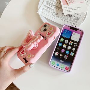 Coque de Téléphone en Silicone 3D Dessin Animé pour Filles Femmes Compatible <span class=keywords><strong>Samsung</strong></span> A16 A06 A15 A13 <span class=keywords><strong>A12</strong></span> A14 A35 A03 Core - Product Image 4