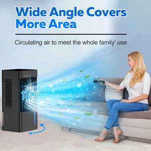 Suitable Modern Home Portable Evaporative Water <b>Cooler</b> Indoor Floor Standing Heating Cooling <b>AC</b> Portable air <b>Cooler</b> Fan - Product Image 3