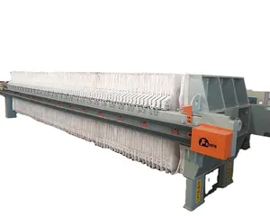 Automatic membrane filter press for sludge dewatering machine from China manufacturer