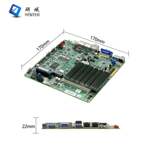 Placa base sin ventilador J1900 Dual LAN 6 COM <span class=keywords><strong>DDR3</strong></span> SATA2.0 HDD MSATA USB 2,0 USB3.0 HD VGA LVDS EDP Industrial Mini Itx placa base - Product Image 3