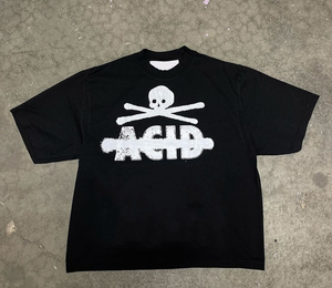 Camiseta con Logotipo Personalizado, Estilo Vintage, Oversize, para Hombre, Impresión DTG, Alta Calidad, 100% Algodón Grueso, Diseño Gráfico - Product Image 3