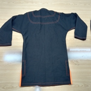 Kimono de Jiu-Jitsu brésilien en coton noir tissé perlé Bjj Gi 2024 Approuvé par l'IBJJF - Product Image 6