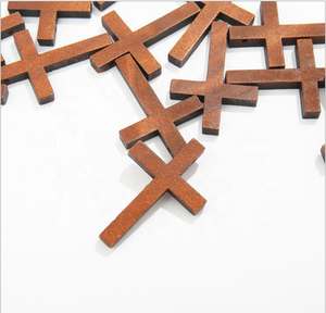 Đánh Bóng Mini Bằng Gỗ Chữ Thập Mặt Dây Chuyền Cho Các Bên Tôn Giáo <span class=keywords><strong>Cross</strong></span> Trang Trí Thủ Công Mỹ Nghệ Cho Các Dự Án Tự Làm - Product Image 2