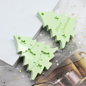 Molde <span class=keywords><strong>de</strong></span> jabón y velas navideñas DIY, para resina epoxi cristalina, con diseños <span class=keywords><strong>de</strong></span> ciervo, árbol, etiqueta colgante con orificio, fondant para pasteles, adornos navideños, campana, alce y herramientas para colgantes - Product Image 4