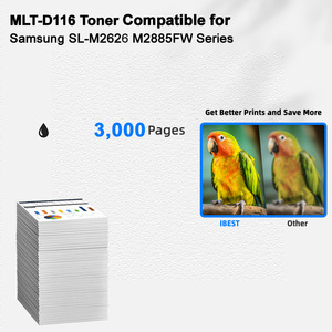 Cartouche de toner compatible IBEST Samsung MLT-<span class=keywords><strong>D116</strong></span> MLT <span class=keywords><strong>D116</strong></span> compatible avec la série Samsung SL-M2626 M2885FW - Product Image 2
