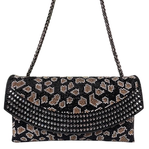 Bolso de Mano Elegante para Mujer con Pedrería, Cierre Magnético, Cadena Metálica, para Fiestas y Eventos Formales - Product Image 3