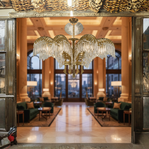 Petit lustre suspendu tout en <span class=keywords><strong>cuivre</strong></span> français, style moderne nordique, luxe, cristal LED, <span class=keywords><strong>suspension</strong></span> en <span class=keywords><strong>cuivre</strong></span>, lampe à <span class=keywords><strong>suspension</strong></span>, goutte d'eau - Product Image 3