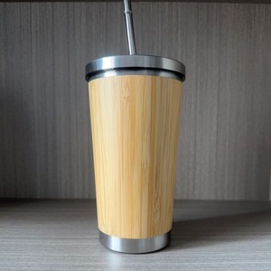 Gobelet en bambou pour gravure personnalisée, isolation thermique 6-12 heures, écologique, tasse de voyage Skyjoy pour cadeaux, bureau, usage quotidien - Product Image 4