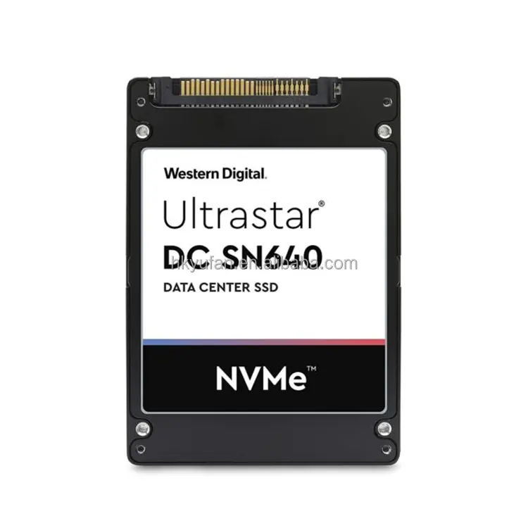 YuFan WD HGST 0TS1929 WUS4BB038D7P3E3 SN640 3.84 To 7mm 2.5 "NVMe U.2 TLC ISE 0.8DWPD 3.84 To wd disque dur